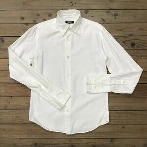 Tornado Mart Dress Shirt Spear Collar Mens Button White Japan Size Slim Medium M